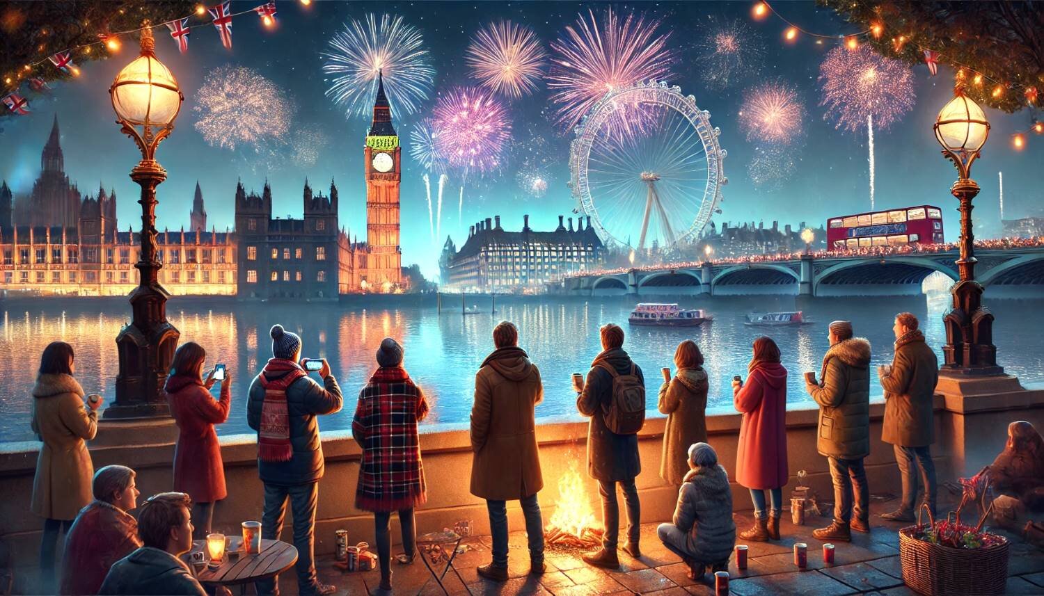 London im Lichterrausch: Die besten Feuerwerkshows zur Bonfire Night 2024