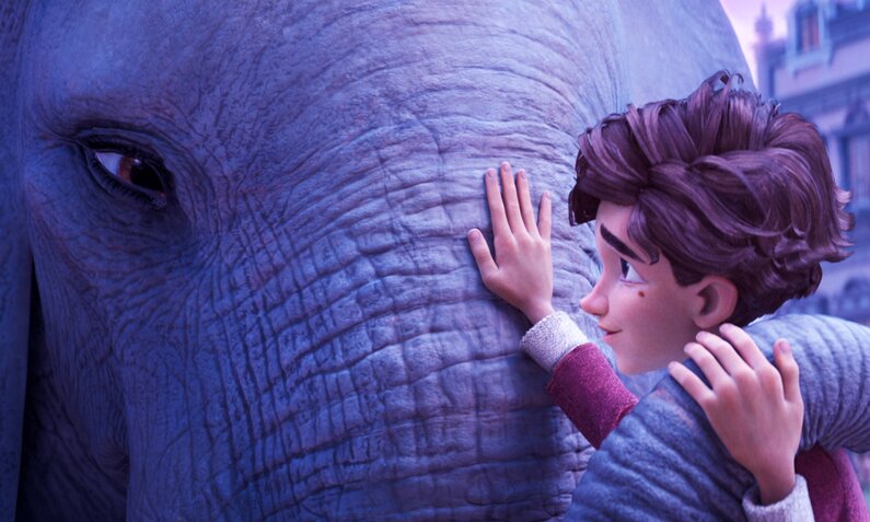 Szene aus dem Netflix-Film "Der Elefant des Magiers" | © Netflix