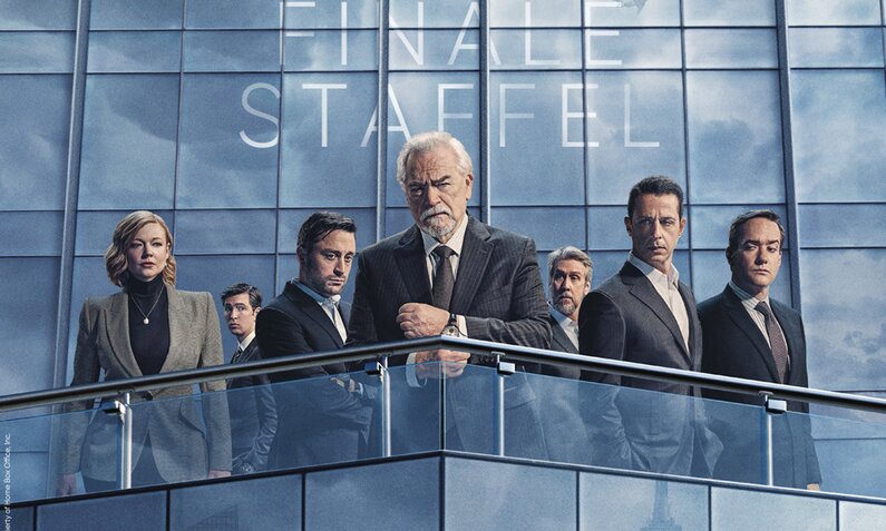 Key Art zur vierten Staffel der HBO Serie "Succession" | © Home Box Office, Inc. All rights reserved. HBO® and all related programs are the property of Home Box Office, Inc.