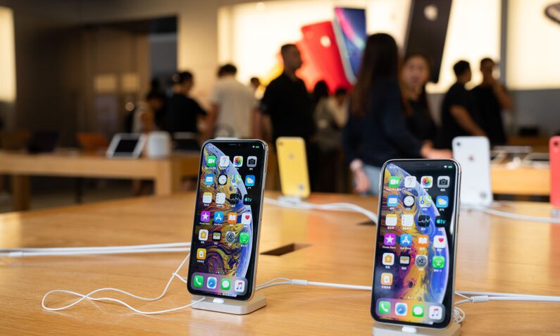 iPhone X in Ausstellung | © Getty Images/SOPA Images