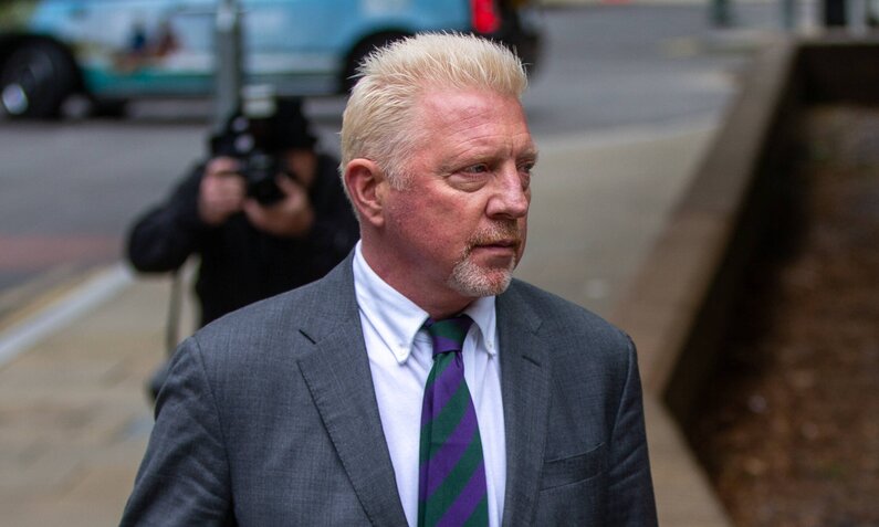 Boris Becker wurde Ende April zu zweieinhalb Jahren Haft verurteilt. | © Imago