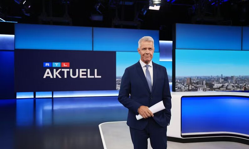 Seit mehr als 30 Jahren und 4500 Sendungen ist Peter Kloeppel das Gesicht von „RTL Aktuell“. | © RTL