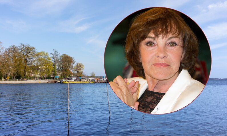 Schauspielerin Katrin Sass wohnt seit vielen Jahren am Berliner Müggelsee, | © Imago