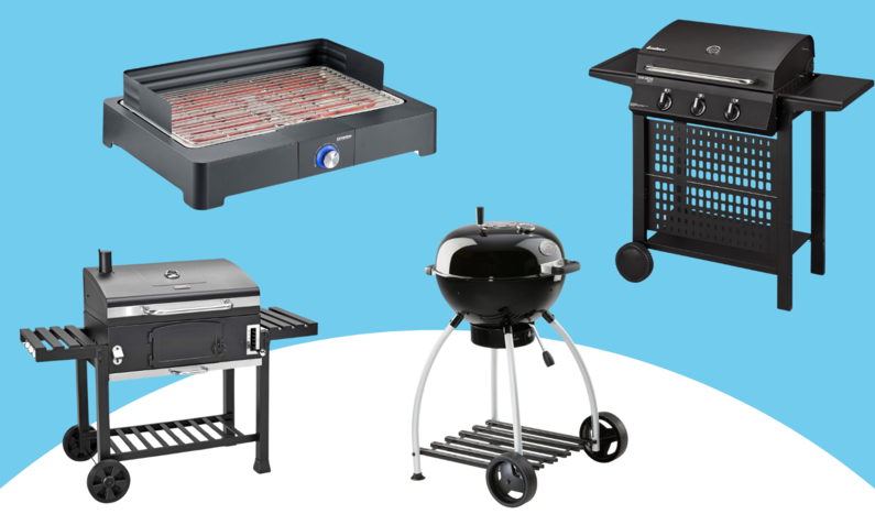 Tischgrill, Holzkohlegrill, Smoker, Gasgrill | © Amazon