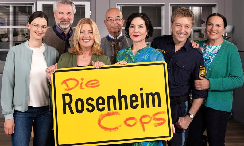 Die neuen Fälle löst das Team der "Rosenheim-Cops" ab Herbst 2024 im ZDF. | © ZDF