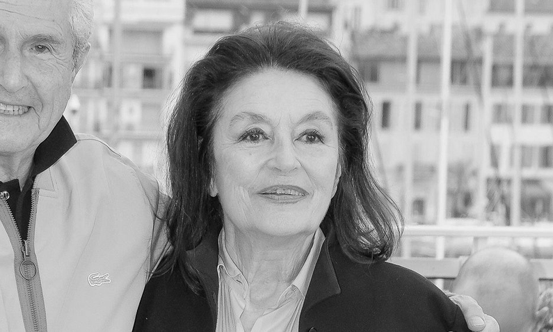 Anouk Aimée 2019 beim Filmfestival in Cannes. | © Imago