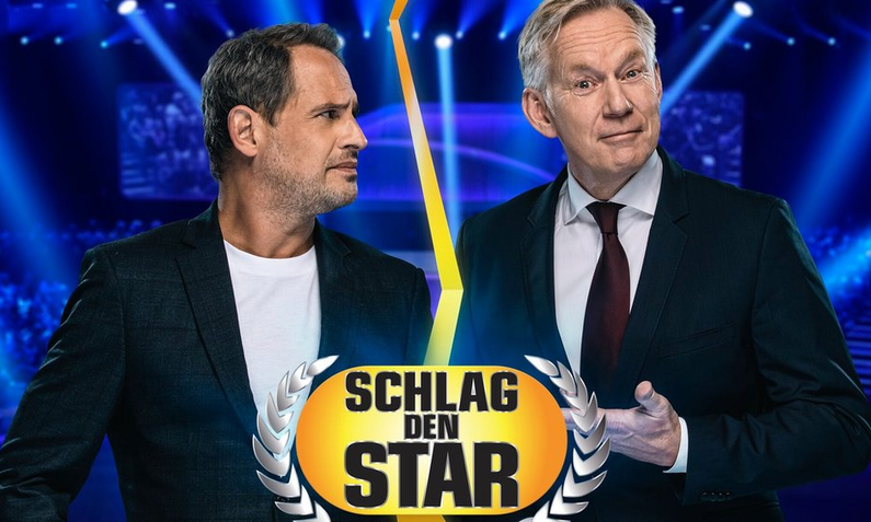 Diesmal im Duell bei "Schlag den Star": Moritz Bleibtreu (l.) und Johannes B. Kerner. | © ProSieben