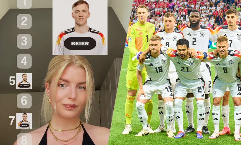 Antonia Hemmer wurde durch "Bauer sucht Frau" bekannt. Heute ist sie Influencerin, wirkt in vielen TV-Shows mit und fühlte sich berufen, die DFB-Star nach ihrer Attraktivität zu bewerten. | © Imago / instagram.com/antonia_hemmer