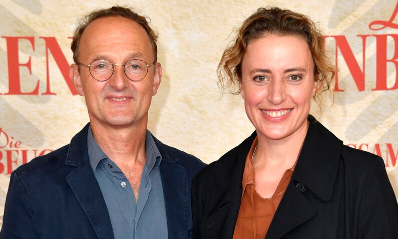 Peter Jordan und Maren Eggert sind seit vielen Jahren ein Paar - aber nicht verheiratet. | © Imago