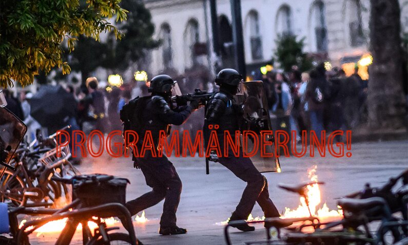 In mehreren Städten gab es nach der Wahl in Frankreich Ausschreitungen. | © ARD