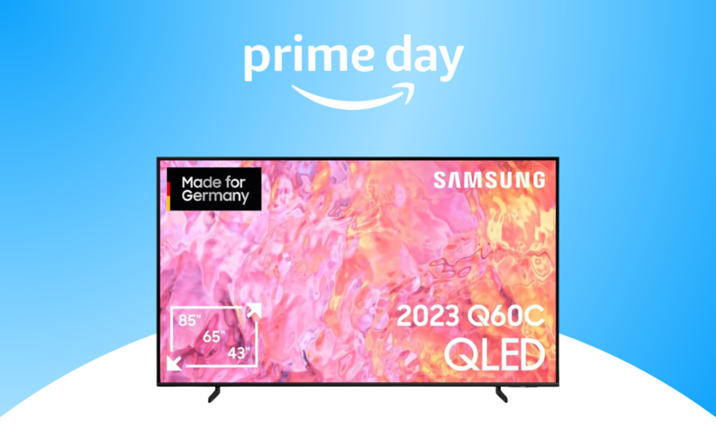 Samsung QLED 4K Q60C Fernseher im Angebot bei Amazon. | © Amazon