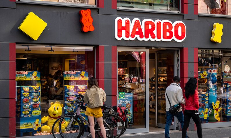 Ein HARIBO-Store in Bonn. | © Imago