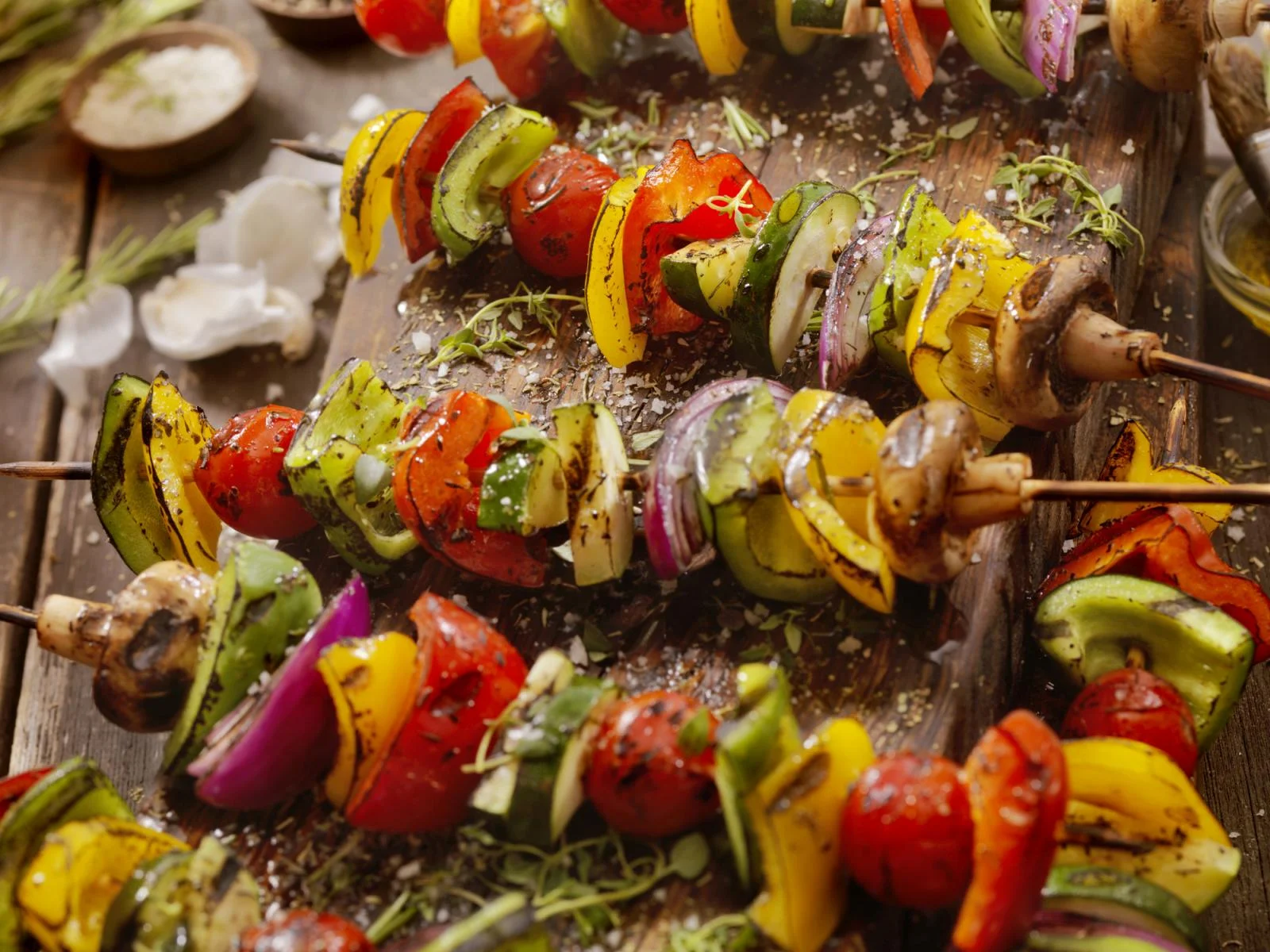 Diese bunten Paprika-Spieße sind DAS perfekte Post-Workout-Meal