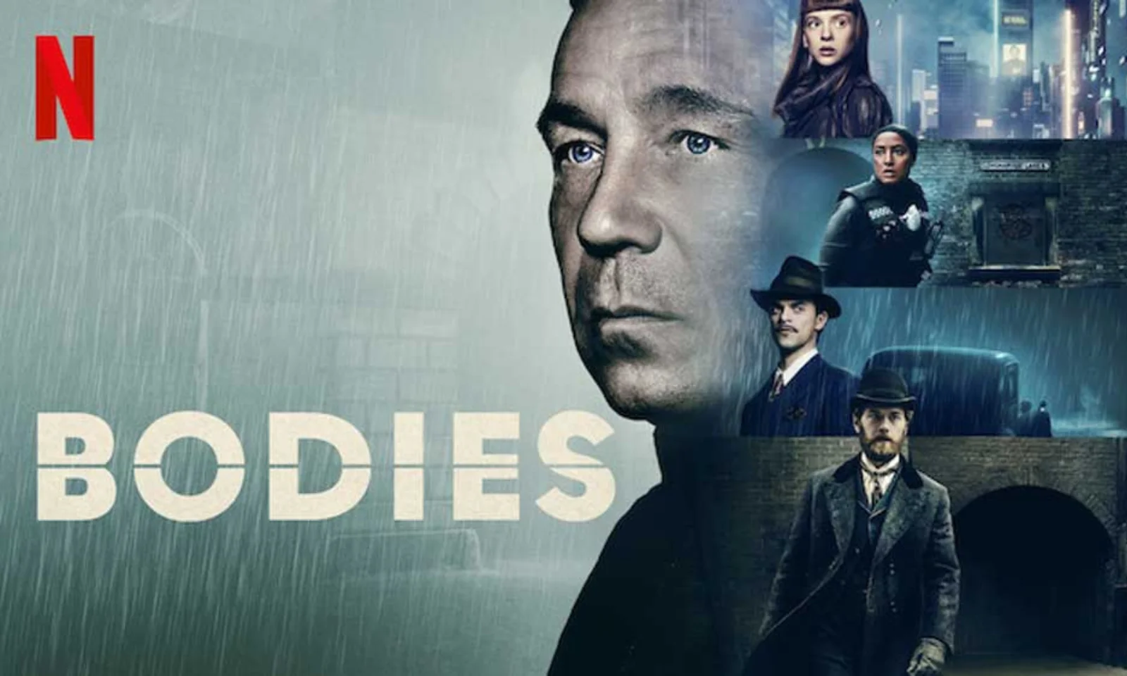 Verpasse nicht die ULTRA spannende CrimeSerie "Bodies" Netflix